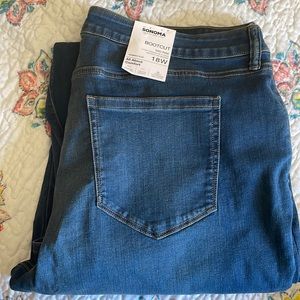 NWT Sonoma plus size bootcut jeans
